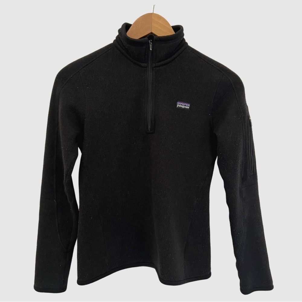 Patagonia Better Sweater Women's  Black 3/4 Zip S ($129)